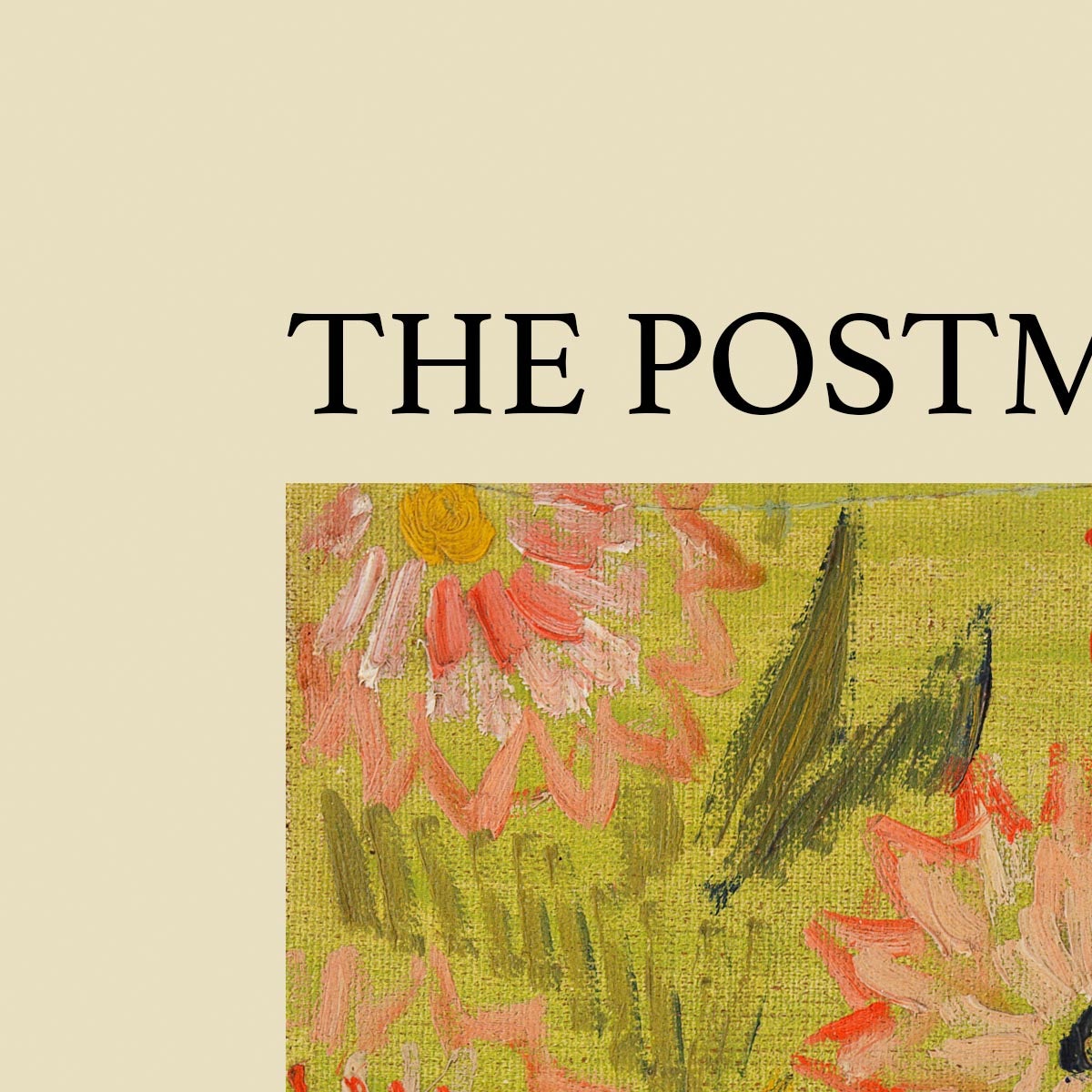 The Postman Art Poster by Van Gogh