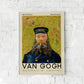 The Postman Art Poster by Van Gogh