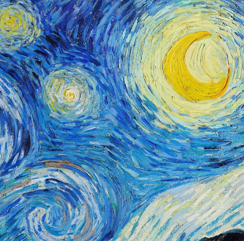 La noche estrellada de Van Gogh