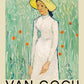 Girl in White Art Poster by Van Gogh