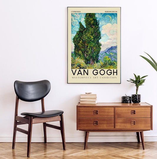 Cipreses de Vincent Van Gogh