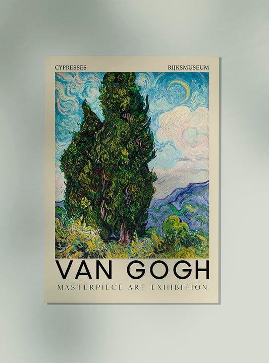 Cipreses de Vincent Van Gogh