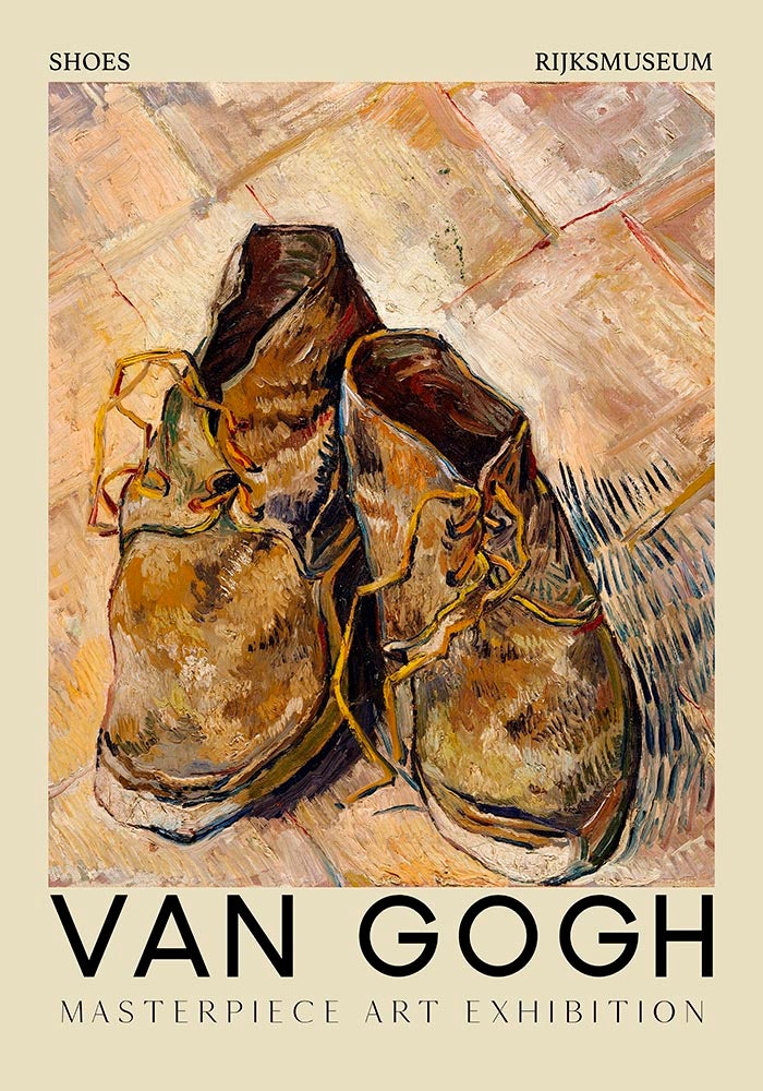 Shoes Art Poster by Van Gogh