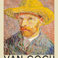 Self-Portrait with a Hat Art Print by Van Gogh