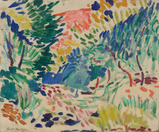 Paisaje de Collioure, 1905, de Henri Matisse, impresión artística