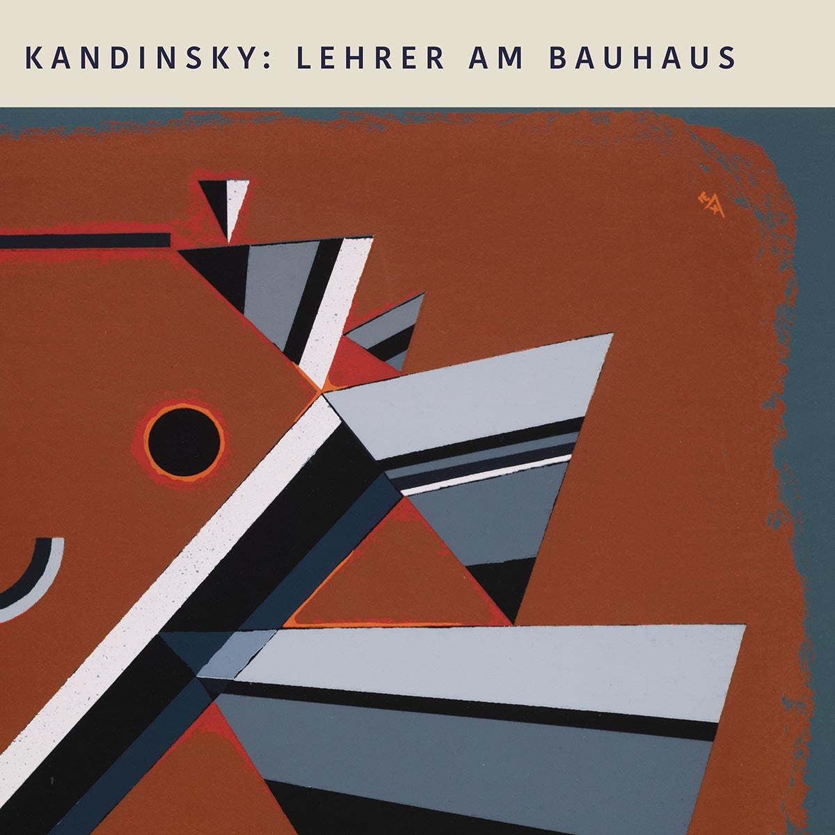 Afiche de la exposición Gris de Wassily Kandinsky