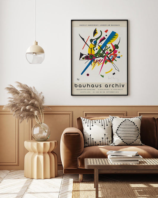 Small Worlds Nr 1 by Wassily Kandinsky Exhibition Poster