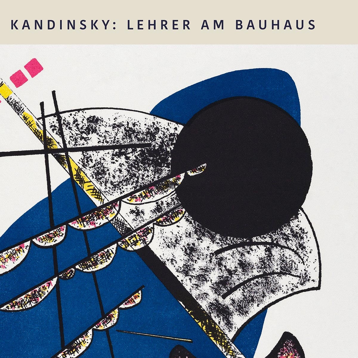 Cartel de la exposición Pequeños mundos nº 2 de Wassily Kandinsky