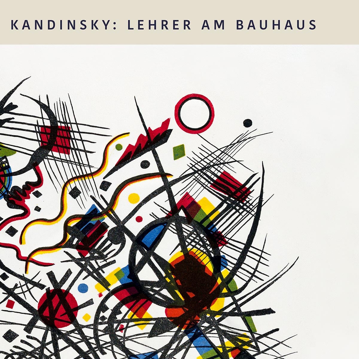 Wassily Kandinsky German Exhibition Poster (Berlin, 2014)