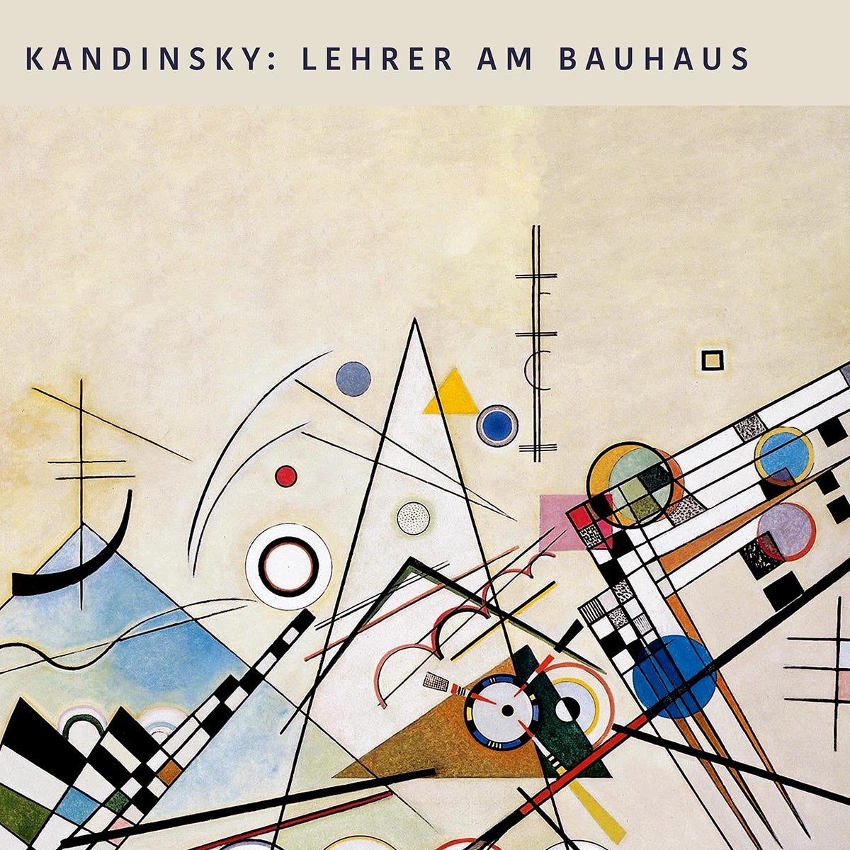 Cartel de la exposición Composición VIII de Wassily Kandinsky