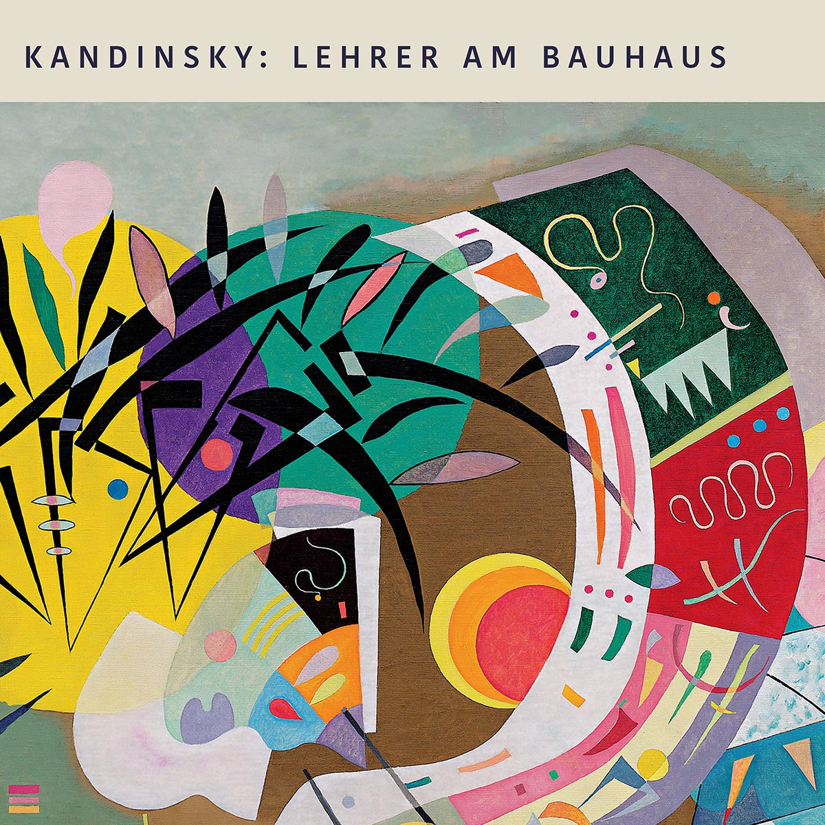 Exposición de arte Kandinsky y Klee, conjunto de 2