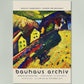 Houses at Murnau by Wassily Kandinsky Exhibition Poster