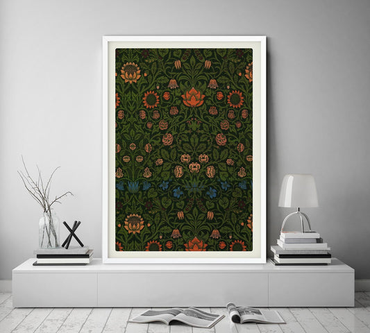 William Morris Violet and Columbine Poster