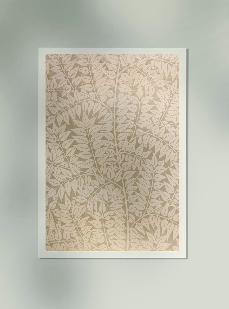 William Morris Branch Pattern Poster