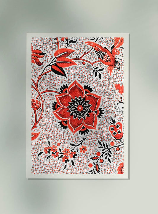 Póster con estampado integral de William Morris