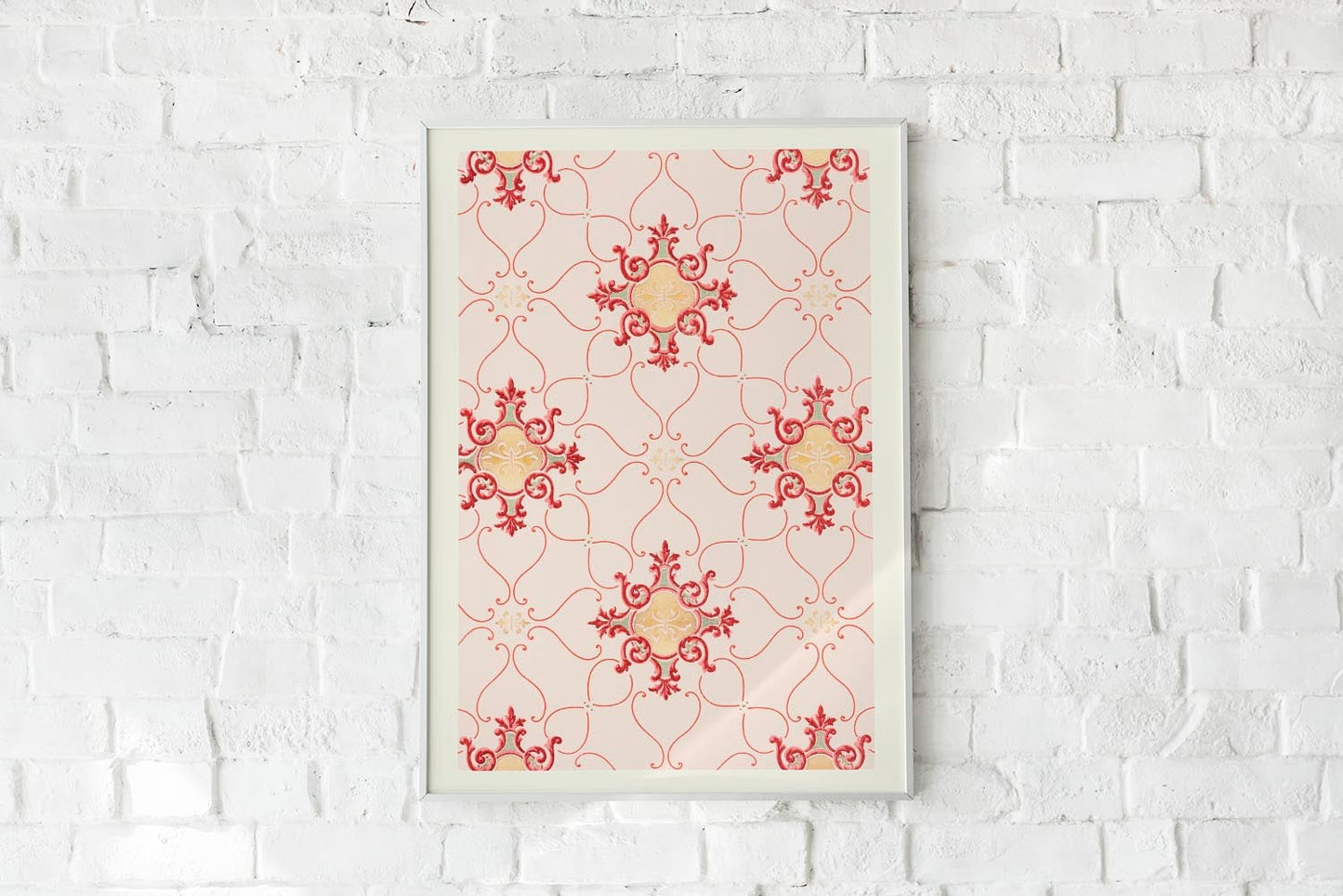 William Morris Vintage Wallpaper Poster