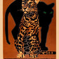 Mountain Lion Set of 2 Japanese Art Prints