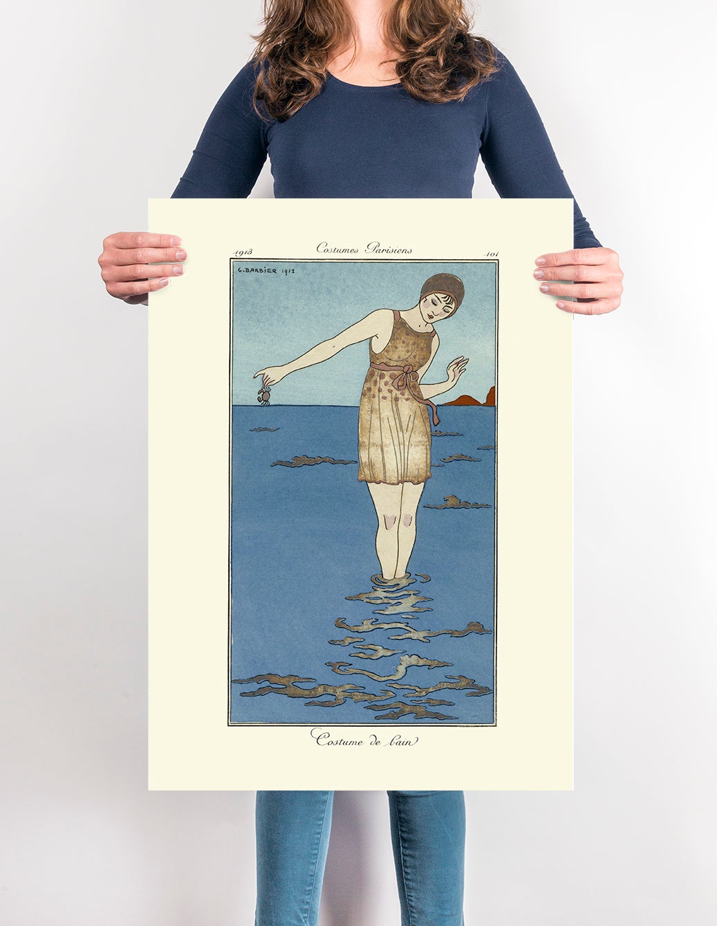 Costume de Bain Vintage Poster