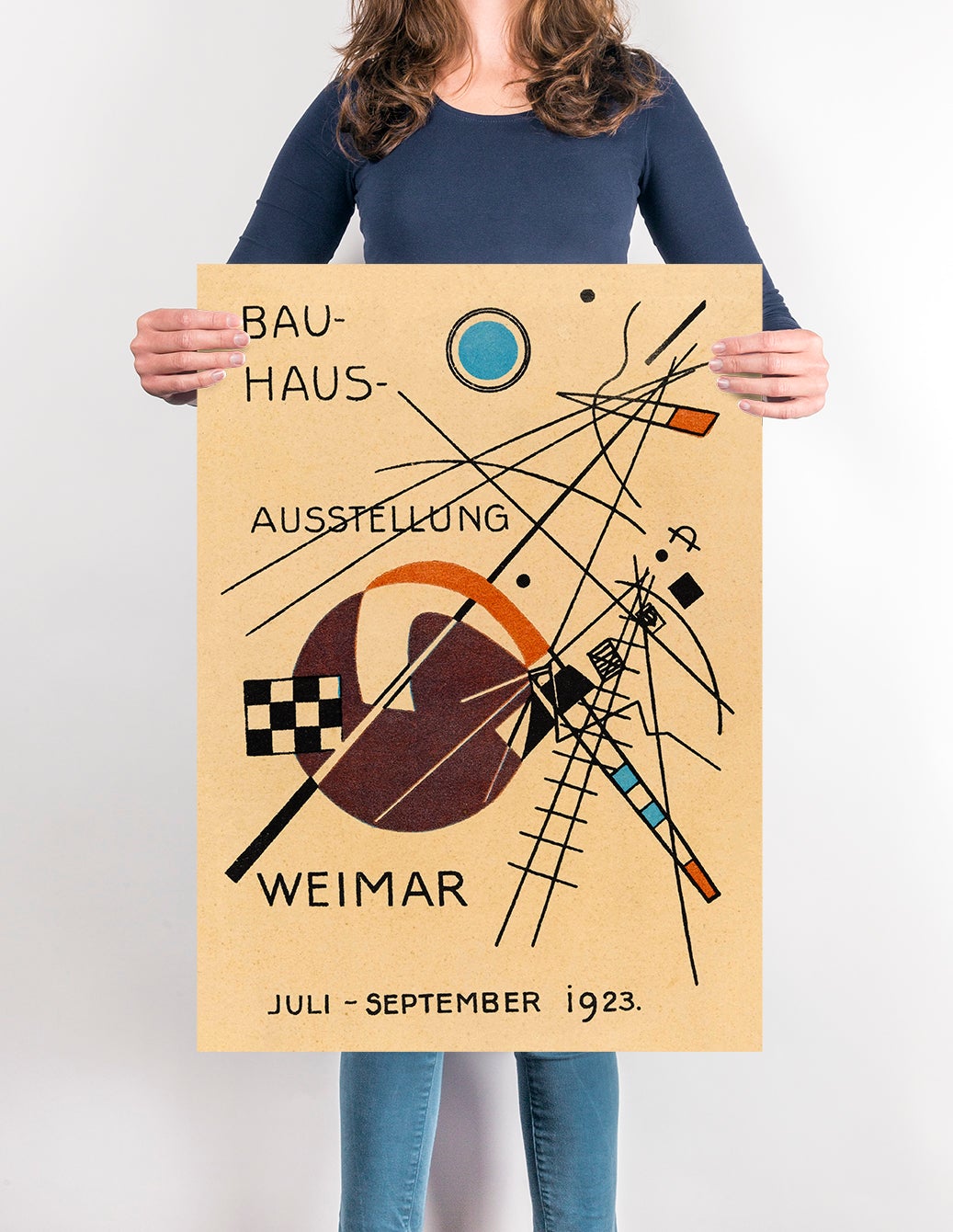 Bauhaus Ausstellung 1923 Weimar Poster by Wassily Kandinsky