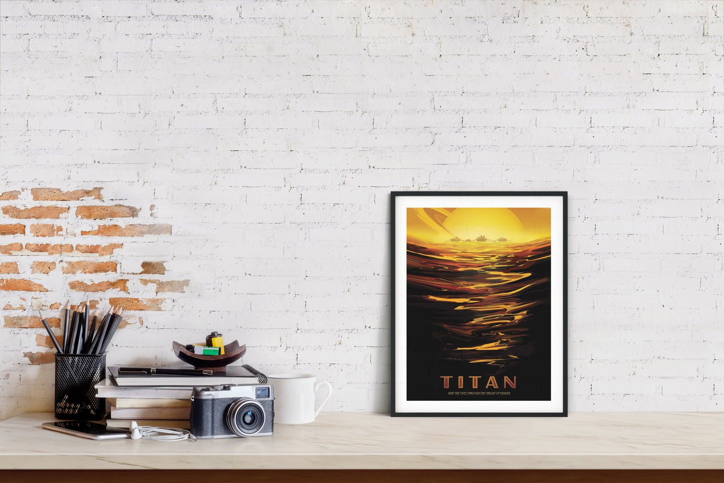 Scifi Titan Poster