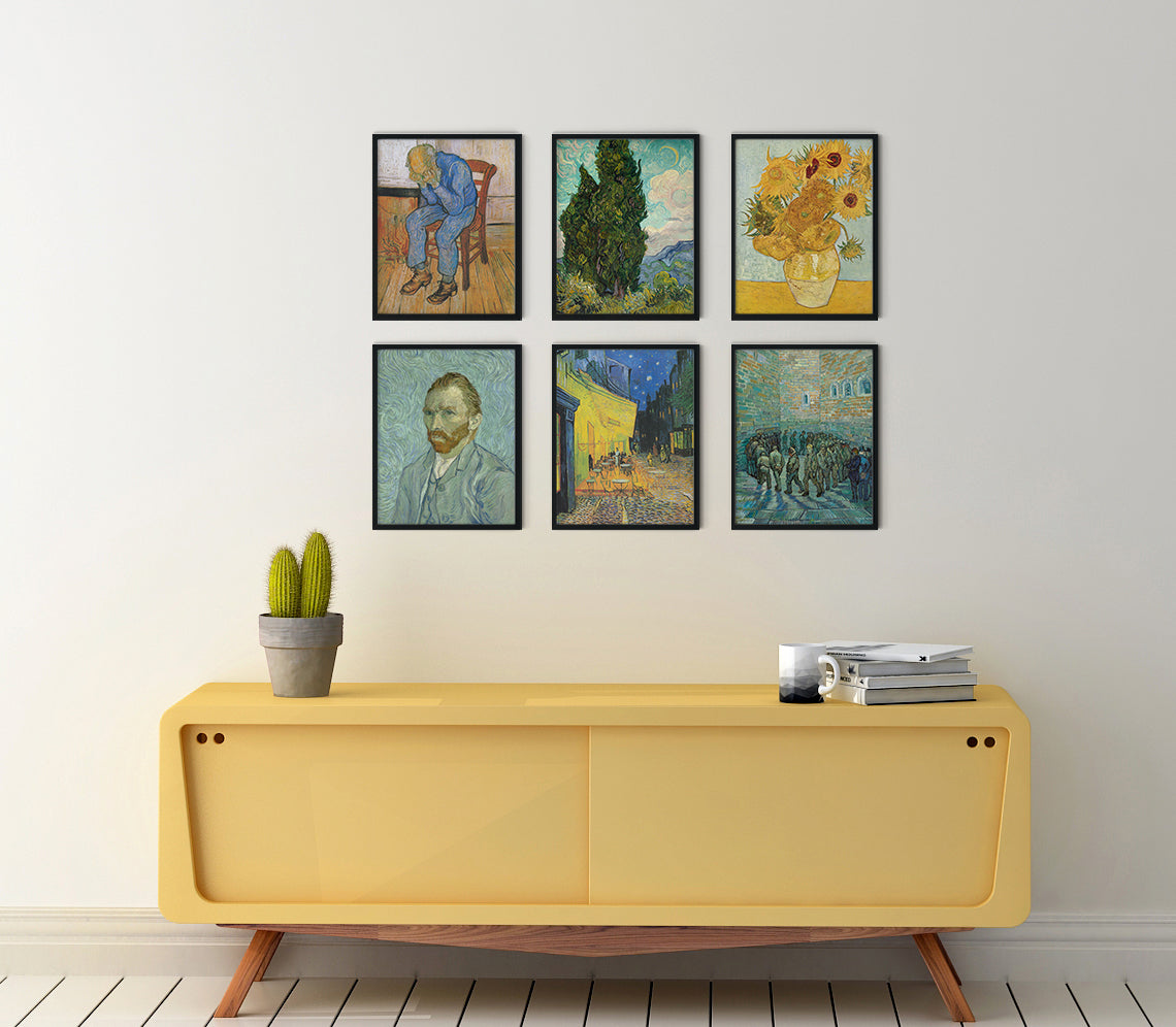 Van Gogh Poster - Set of 6