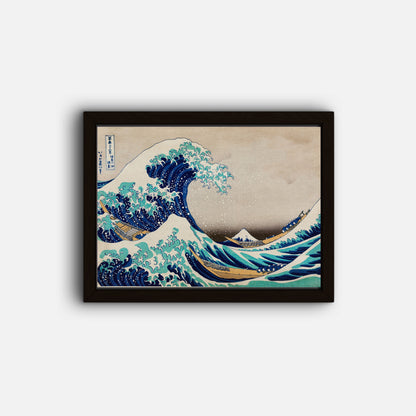 La gran ola de Kanagawa de Hokusai