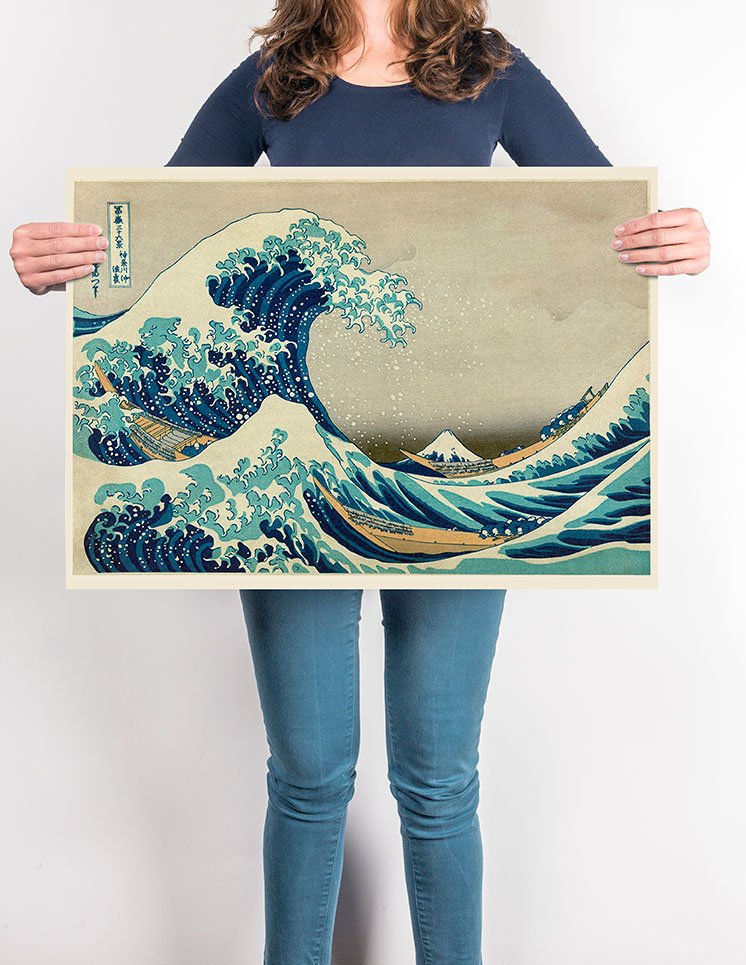 The Great Wave of Kanagawa by Hokusai