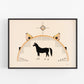 Vintage Southwest style horse | Awa Tsireh art print | Native American wall art | Eco-friendly gift