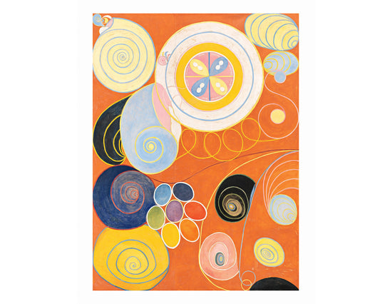 Arte abstracto vintage de Hilma af Klint | Arte feminista | Impresión artística Giclée | Inauguración de una casa, regalo de cumpleaños | Decoración vintage ecológica