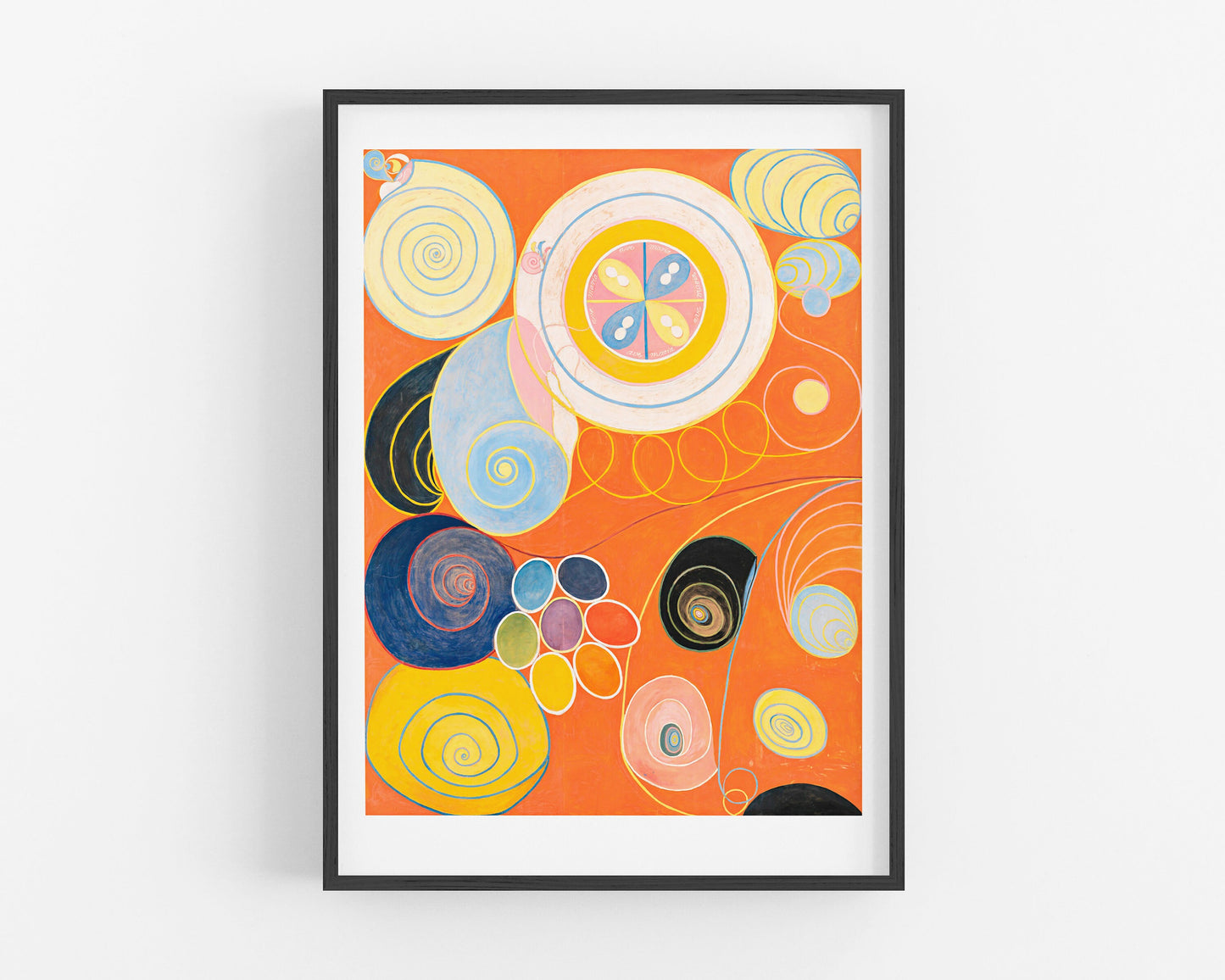 Vintage Hilma af Klint abstract art | Feminist art | Giclée fine art print | Housewarming, birthday gift | Eco-friendly vintage decor