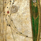 Two women as flowers print | White rose and red rose painting |  Art nouveau wall art | Margaret MacDonald Mackintosh | Female artist