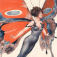 Vintage French fashion plate | Woman as a butterfly | Chéri Hérouard 1920's art | Art nouveau wall art | Metamorphosis illustration