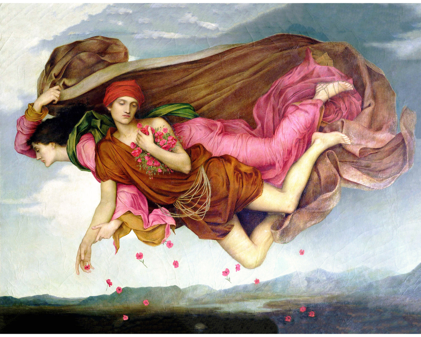 Night and Sleep by Evelyn De Morgan