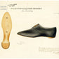 US patent drawing | Men's shoes and boots | Antique diagram | Fashion and engineering wall decor | 19th century innovation and invention