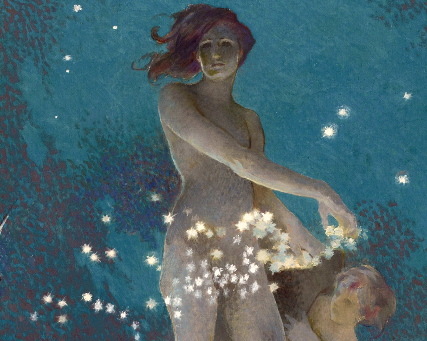 Spring Scattering Stars by Edwin Blashfield