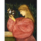 Woman with a crystal ball | Astrologia | Edward Coley Burne-Jones | Pre-Raphaelite wall art | Vintage mystical art print