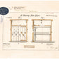 Bee Hive Drawing | Antique mechanical engineering diagram | 19th century innovation | Historical small business inventions