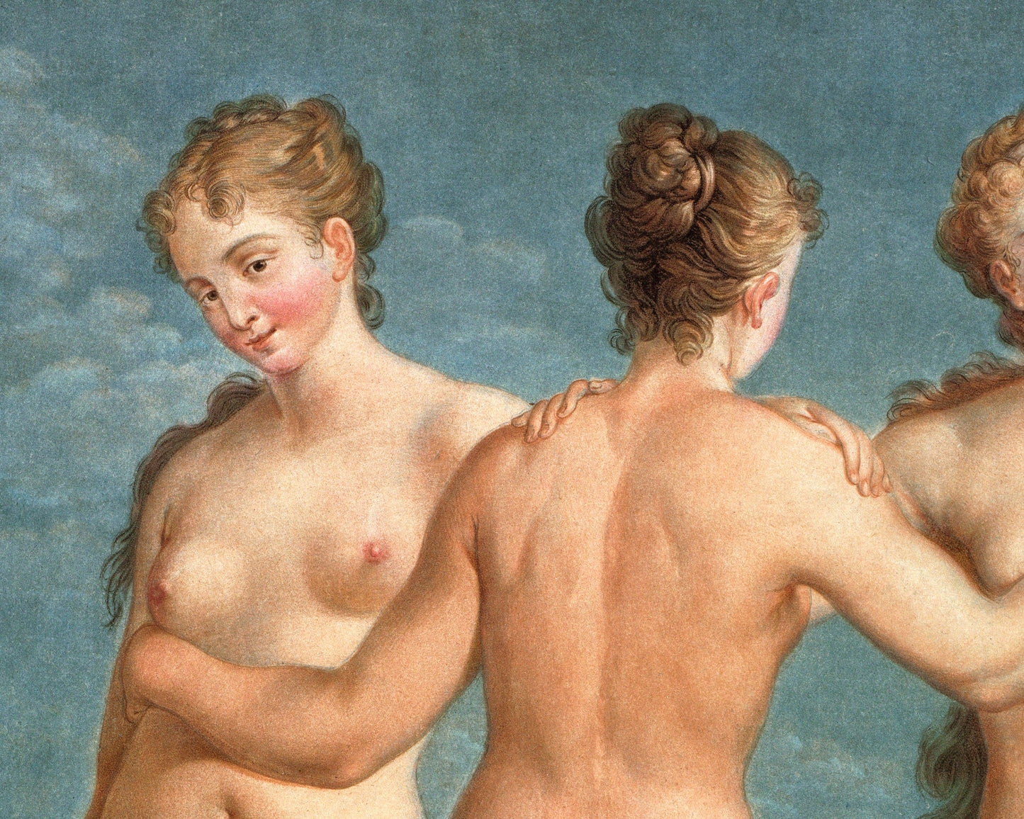 The Three Graces by Jean François Janinet