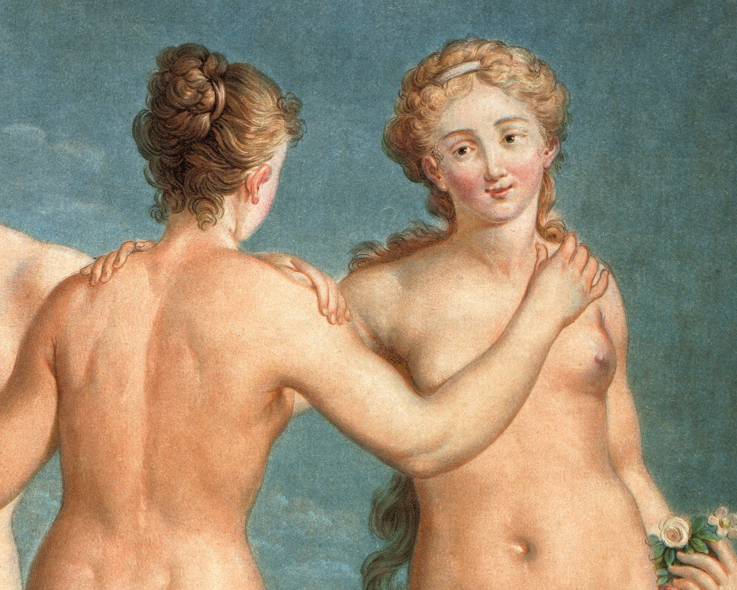 Las tres gracias de Jean François Janinet