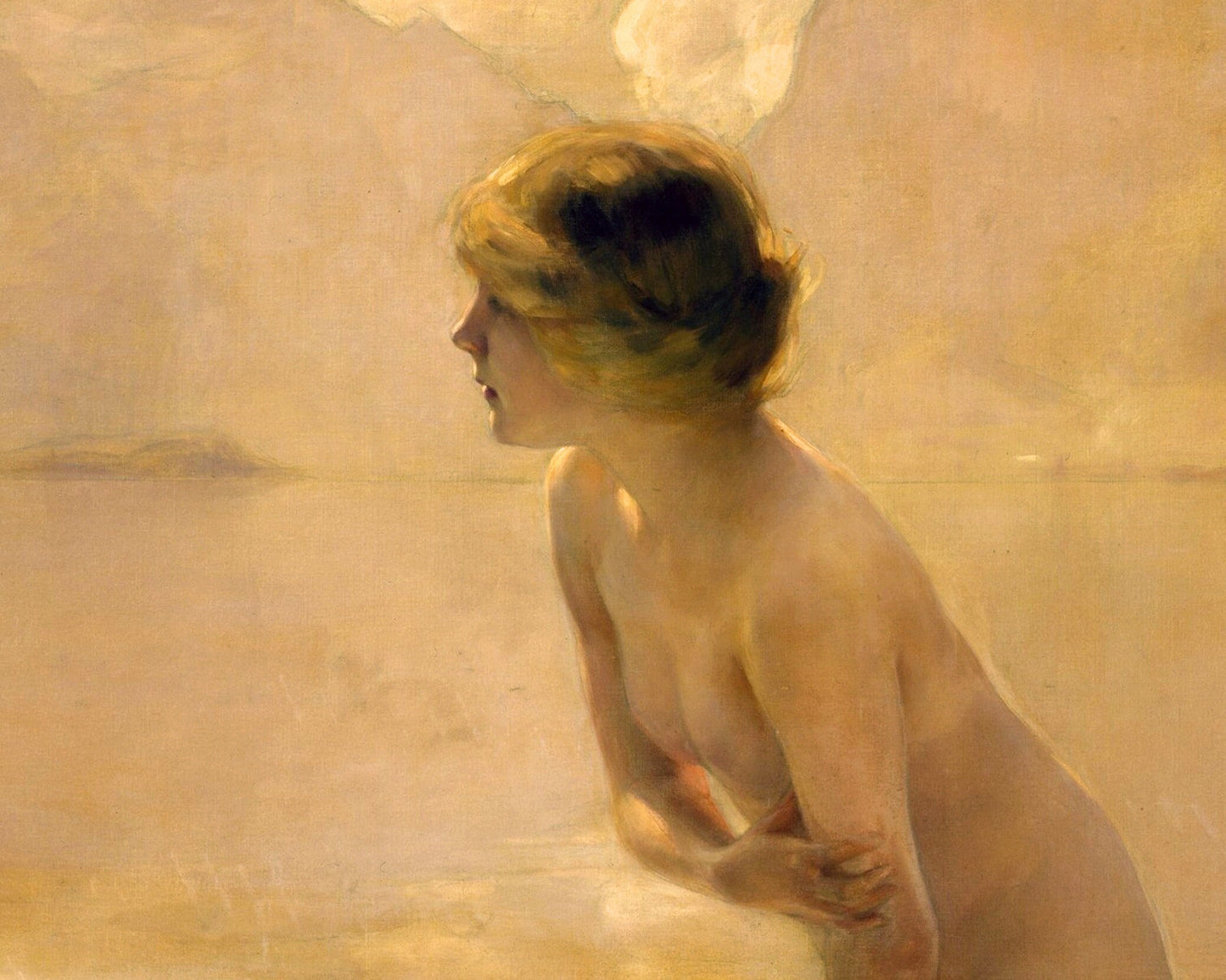 September Morn by Paul Chabas