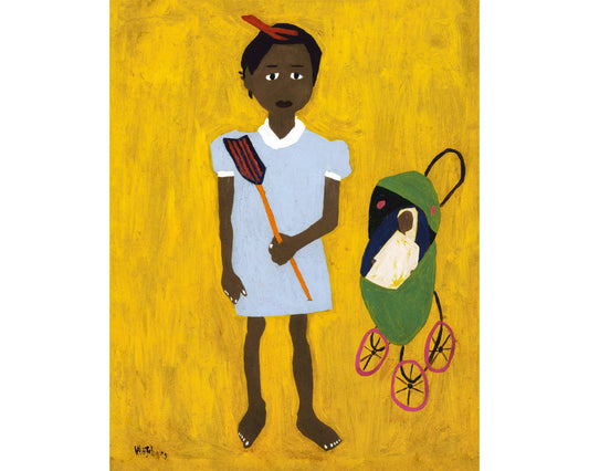 Li'L Sis by William H. Johnson