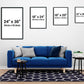 Henri Matisse Inspired Exhibition Posters | Black Neutrals | Blue Nude | A5 A4 A3 A2