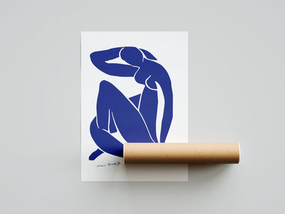 Desnudo azul II de Henri Matisse Matisse Desnudo azul, Matisse Art Print, Henri Matisse Nu Bleu, Matisse Art Poster, Henri Matisse, Home Decor Wall Art
