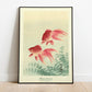 Ohara Koson Veil Goldfish Exhibition Poster