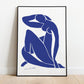 Blue Nude II by Henri Matisse Digital Download -  Matisse Blue Nude, Matisse Art Print, Henri Matisse Nu Bleu, Matisse Art Poster, Henri Matisse, Home Decor Digital Download Wall Art