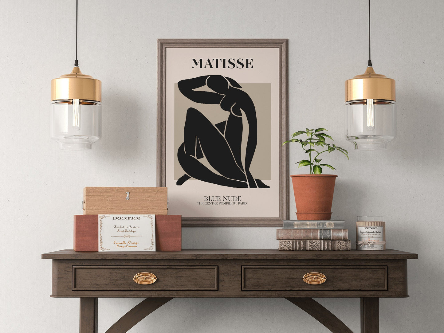 Henri Matisse Inspired Exhibition Posters | Black Neutrals | Blue Nude | A5 A4 A3 A2