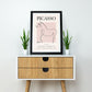 Picasso - Horse II Exhibition  Poster - Vintage Line Art Poster, Minimalist Line Drawing, Ideal Home Decor or Gift Print