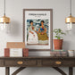 Frida Kahlo - The Two Fridas Exhibition Poster, Vintage Home Decor, Wall Art Print