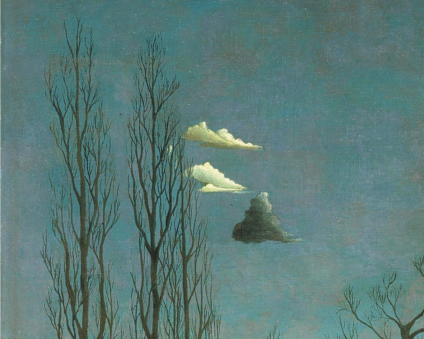 Participantes del carnaval a la luz de la luna | Noche de carnaval | Arte nocturno | Arte mural otoñal | Arte gótico oscuro | Artista autodidacta | Henri Rousseau