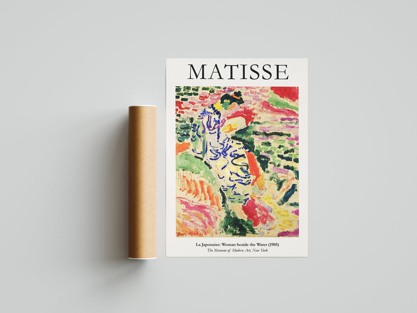 La Japonaise de Henri Matisse - Cartel de exposición IV